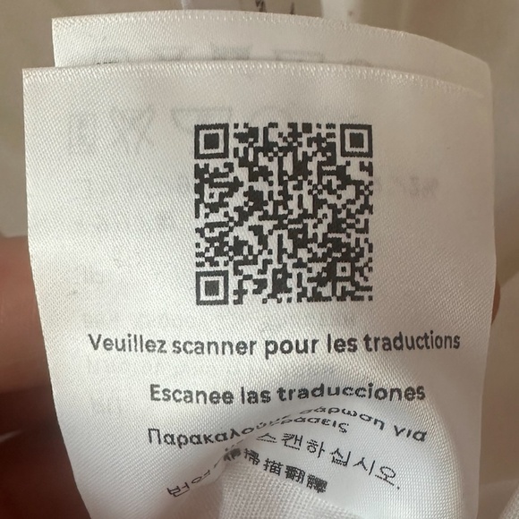 NWT White blouse size medium/42 Brand 8 by YOOX Made in Italy - Picture 6 of 6